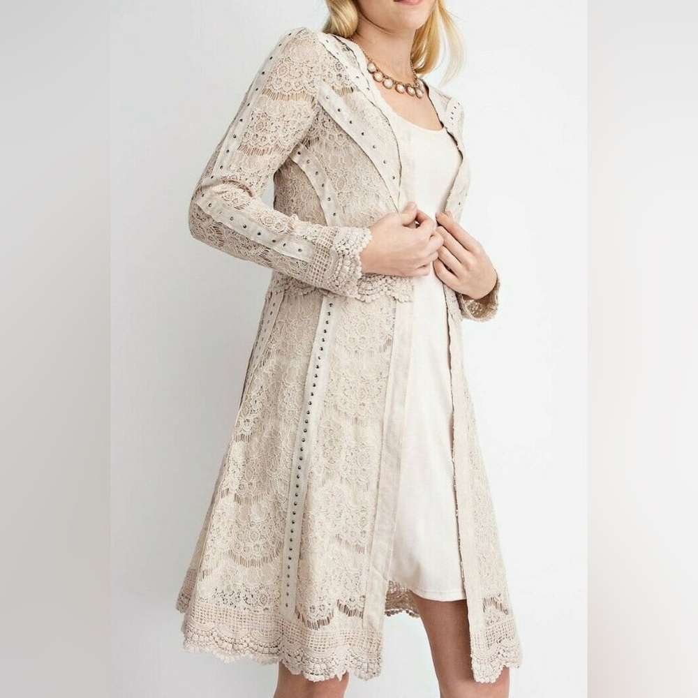 Vocal boho studded lace duster - Picture 3 of 6